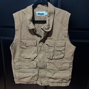 Mark's Tan Utility Vest (great condition)
